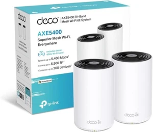 TP-Link Deco XE75 AXE5400 Tri-Band Mesh Wi-Fi 6E System - PACK OF 2 - Picture 1 of 1