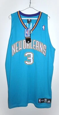 Nueva Camiseta Auténtica New Orleans Hornets Chris Paul Adidas Jersey 48 XL Pelicans Foto 1 de 4