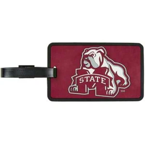 Mississippi State Bulldogs Soft Luggage/Bag Tag - Picture 1 of 1