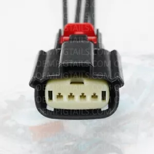 4-wire HID Halogen Headlight Connector Pigtail Fits for 2013+ Escape Taurus F150 - Picture 1 of 2