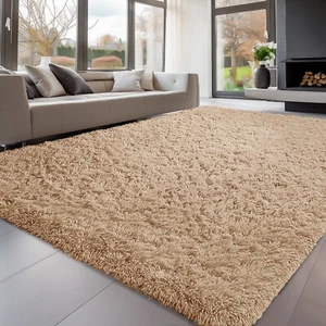 Large Area Rugs Modern Indoor Shaggy Carpets Non Slip Fluffy Rug for living room - Picture 1 of 39