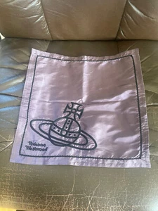 Vivienne Westwood Purple Silk Scarf Pocket Square. Ex Display - Picture 1 of 4