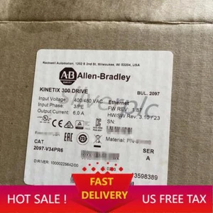 Ready Stock Allen-Bradley 2097-V34PR6 Servo Drive New Sealed US Free Tax - Picture 1 of 8