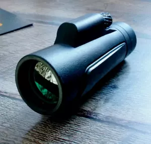 Pocket Scope Monocular 8x40 FMC Glass 800% Zoom (With Tripod + Phone Adapter) - Picture 1 of 9