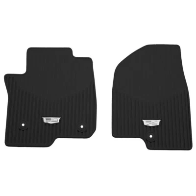 2021 - 2025 凯雷德 / ESV 全天候前脚垫 84997571 黑色 带标志 原始设备制造商 — 第 1/3 张图片