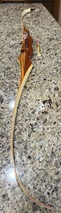 Fred Bear Vintage Original LH 1967 Alaskan Recurve Zebrawood 66"30 pounds - Picture 1 of 13