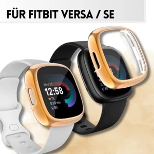 Case For Fitbit Versa TPU Silicone Case ✅ Ultra Slim Soft Bumper 360° - Zdjęcie 1 z 32