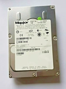 73 GB Maxtor Atlas 10K V 8D073J0 Ultra320 SCSI 80pin HDD 3,5 " Internal Hard - Picture 1 of 1