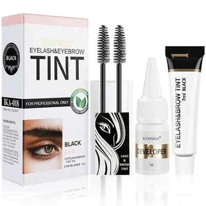 Kit de Pestañas y Cejas 2 en 1 ICONSIGN, Kit Profesional de Color de Pestañas y Cejas - Imagen 1 de 9