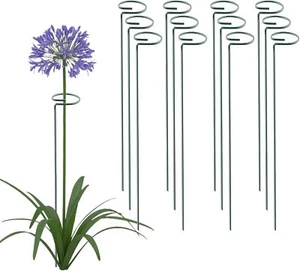 24 Inch 12 Packs Plant Support Stakes for Flowers, Orchid, Tomatoes - Picture 1 of 8