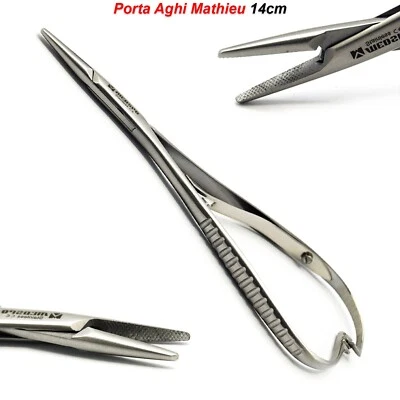 MEDSPO Porta Aghi Dentale Pinze Legature Mathieu Portaghi Chirurgiche Dentista Pinza CE