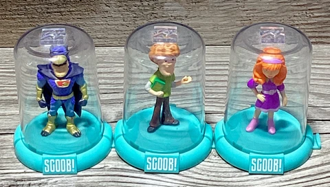 Domez Scooby Doo Series 1 Scoob Shaggy Daphne Falcon Figure Zag Connectable Toy Cover
