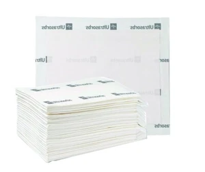 Almohadillas secas Medline Ultrasorbs, 30" x 36", 25 unidades, cama desechable súper absorbente - Imagen 1 de 7