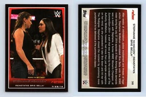 Stephanie McMahon #38 WWE Road To Wrestlemania 2015 Topps Trading Card - Picture 1 of 1