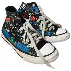 Kids Converse All Star Gamer High Top Size 13 Junior Black Sneaker Player 1 2 - Picture 1 of 11