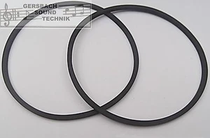 2 Square Belt for Tape CD Etc 32,5 MM X 2,5 MM 020053 - Picture 1 of 2