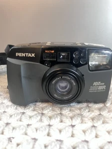 Pentax IQZoom 105WR Weather Resistant AF Point & Shoot 35mm Film Camera Tested👍 - Picture 1 of 12