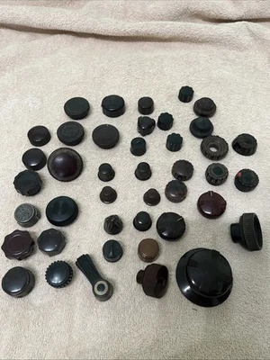 Perillas de radio vintage. PHILCO, Daka-Ware y muchos otros. 42 piezas. Echa un vistazo. Foto 1 de 4