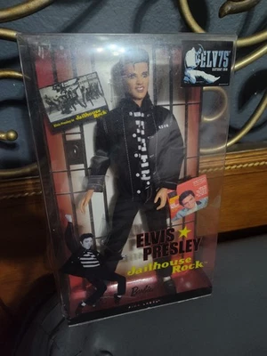 Barbie Collector Elvis Presley Jailhouse Rock Doll Pink Label 2009 Mattel - Image 1 of 2