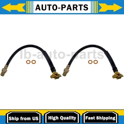 适用于吉普切诺基 6.6 升 1977 - 1978 Dorman 刹车软管前 2x — 第 1/4 张图片