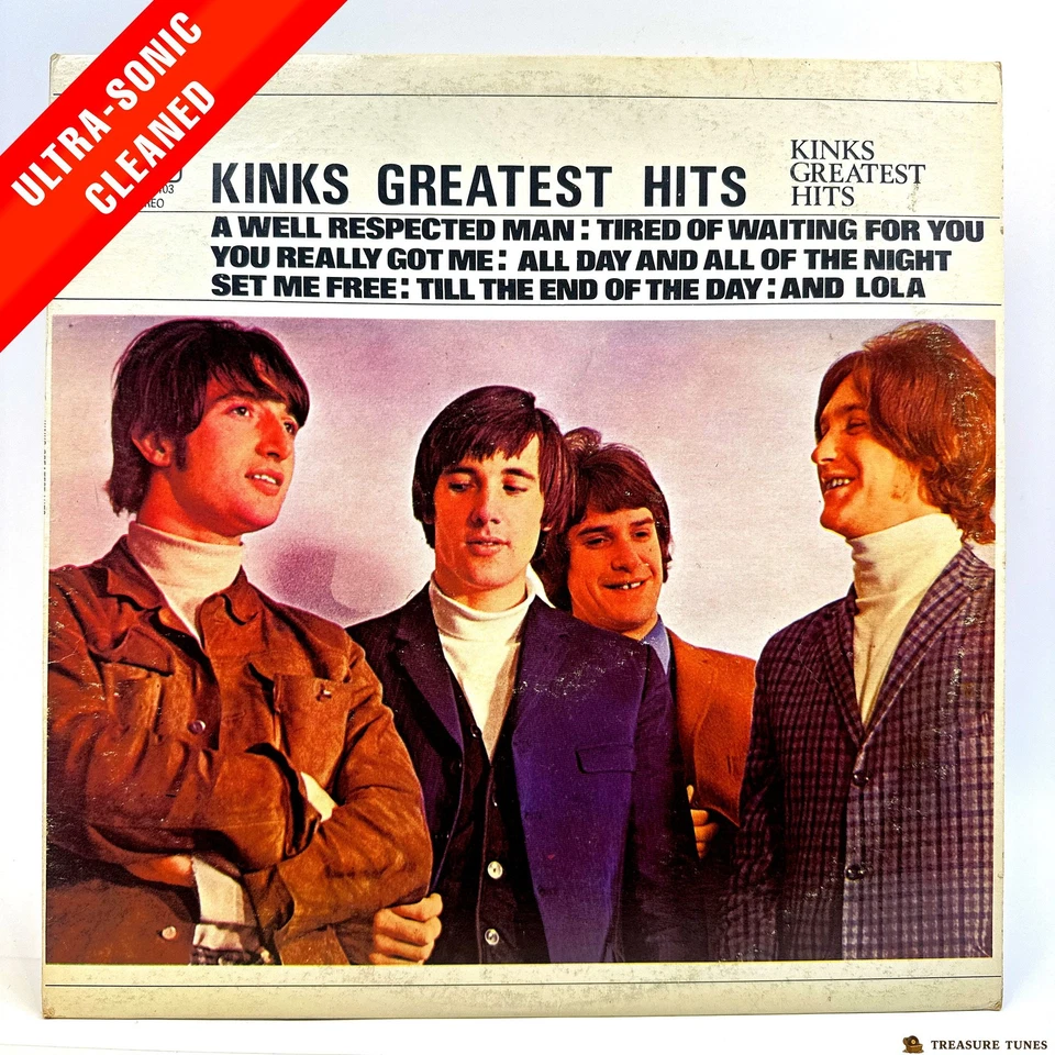 The Kinks – Kinks Greatest Hits Vinyl (LP, Compilation) MALS 1403 - Image 1 of 4