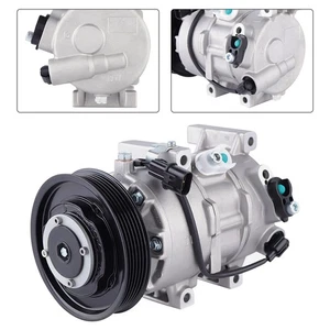 A/C AC Air Conditioner Compressor with Clutch For Hyundai Accent KIA Rio 1.6L - Picture 1 of 11