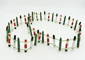 "Guirnalda de valla de Navidad Dept 56 Once Upon A Starry Night Accesorio 44"" de largo" - Imagen 1 de 4