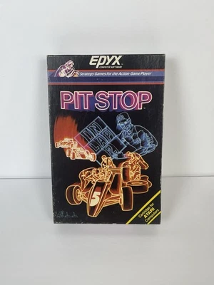 PitStop Atari 400 800 XL XE Cartridge EPYX 1983 Tested Original Box No Manual - Image 1 of 4