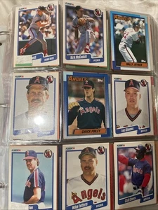 Lot Of 400+ 1990 MLB Ungraded Excellent Cond Baseball Cards Topps  Donruss Fleer - Picture 1 of 24