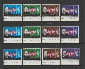 CHURCHILL   1965   Collection of  Various  Stamps     MINT  NON  HINGED - Picture 1 of 1