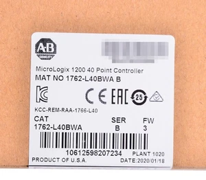 Controlador de 40 puntos AB AB 1762-L40BWA SER B MicroLogix 1200 totalmente nuevo - Imagen 1 de 2