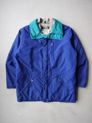 Vintage 90s L.L. Bean Penobscot Parka Jacket Size XL Blue Teal Made in USA - Image 1 of 4