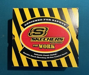 Sketchers for Work, Steel Toe Work Boots - Men's 9.5 / sn #77143W,  New in Box - Picture 1 of 13