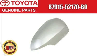 Cubierta de espejo retrovisor lateral derecho genuina plateada Toyota Prius C 2012-2018 87915-52170-B0 Foto 1 de 4