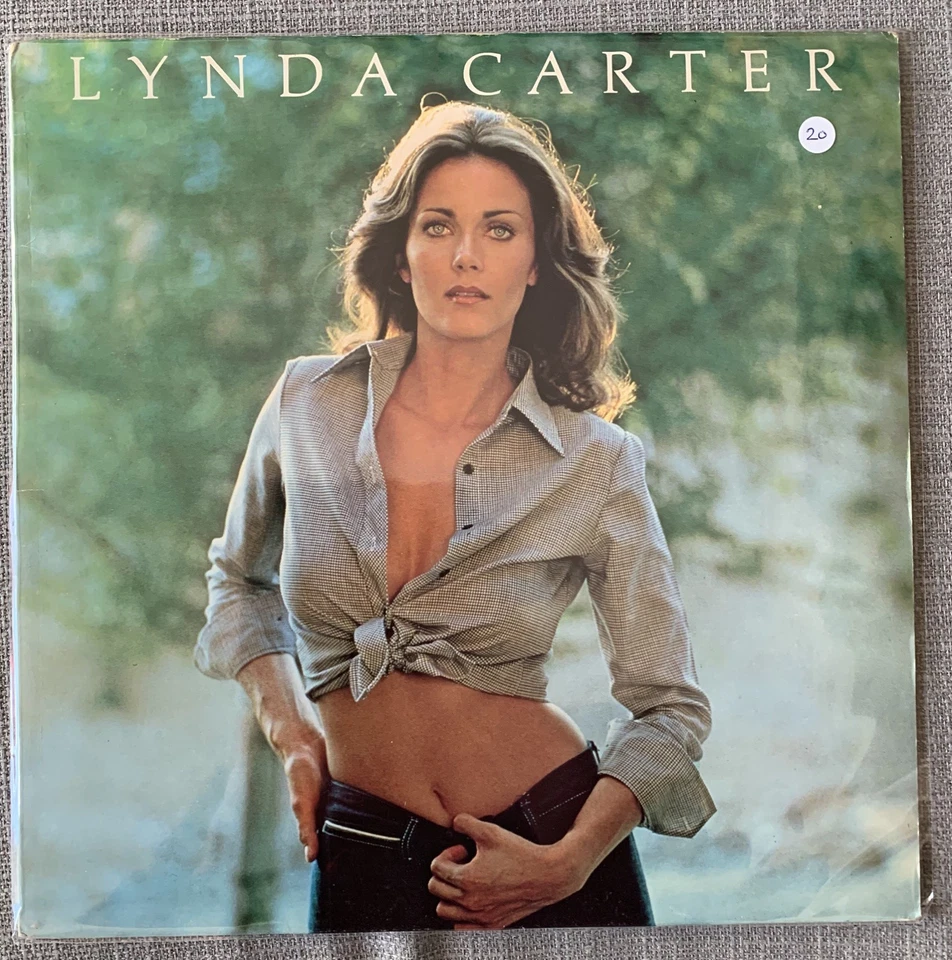 Lynda Carter - Lynda Carter UK LP Epic 1978 Soft Rock Disco *Promo Stamp*   - Image 1 of 4
