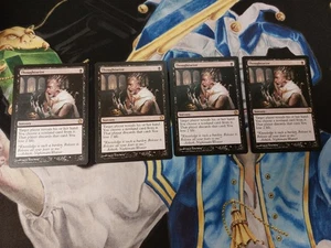 Theros Negro Raro Hechicería Ligeramente Jugado X4 Tamaño Pensamiento Magic The Gathering - Imagen 1 de 4
