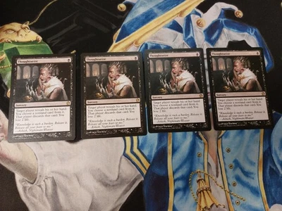 Thoughtseize MTG Theros Black Rare Sorcery Slightly Played x4 - Image 1 of 4