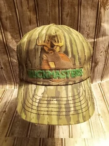 Camouflage Buckmasters Hat Cap SnapBack Trucker Hunting Made in USA Camo (G2)  - Picture 1 of 14