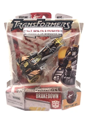Hasbro Transformers Cybertron MOSC Scout Speed Planet Brakedown 2005 Sealed MISB - Image 1 of 4