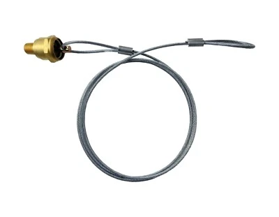 Road Superior Truck Parts Air Compressor Tank Drain Valve with 5 ft Tether - Image 1 of 4