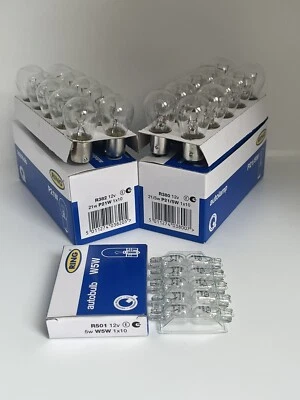 30x RING Assorted 12v Car Auto Bulbs Set 10 Of Each -  380 382 501 - Image 1 of 3