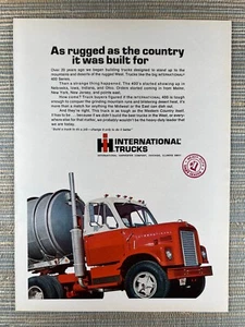 International Harvester Trucks 400 Series Heavy Duty Haul 1968 Vintage Print Ad - Bild 1 von 1