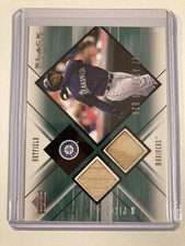 2000 Upper Deck Black Diamond A Piece of History DOUBLE Ken Griffey Jr 1:1079