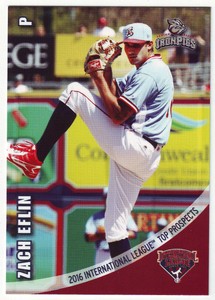 2016 Choice International League Top Prospects Zach Eflin Lehigh Valley Ironpigs