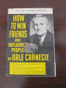 HOW TO WIN FRIENDS AND INFLUENCE PEOPLE DALE CARNEGIE Vintage 1964 Hardcover HC - Bild 1 von 7