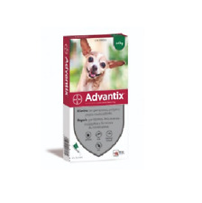 Advantix¹ chien puces-tiques/Flea & Tick Treatment 1-4 kg boite 4 pipettes
