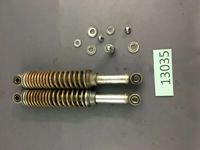 72 HONDA CL100 CL 100 SCRAMBLER K2 OEM AMORTIGUADORES TRASEROS AMORTIGUADORES COJINES 71 12" Foto 1 de 4