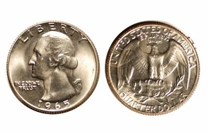 1965 SMS Washington Quarter - Gem + BU - #263 - Bild 1 von 1