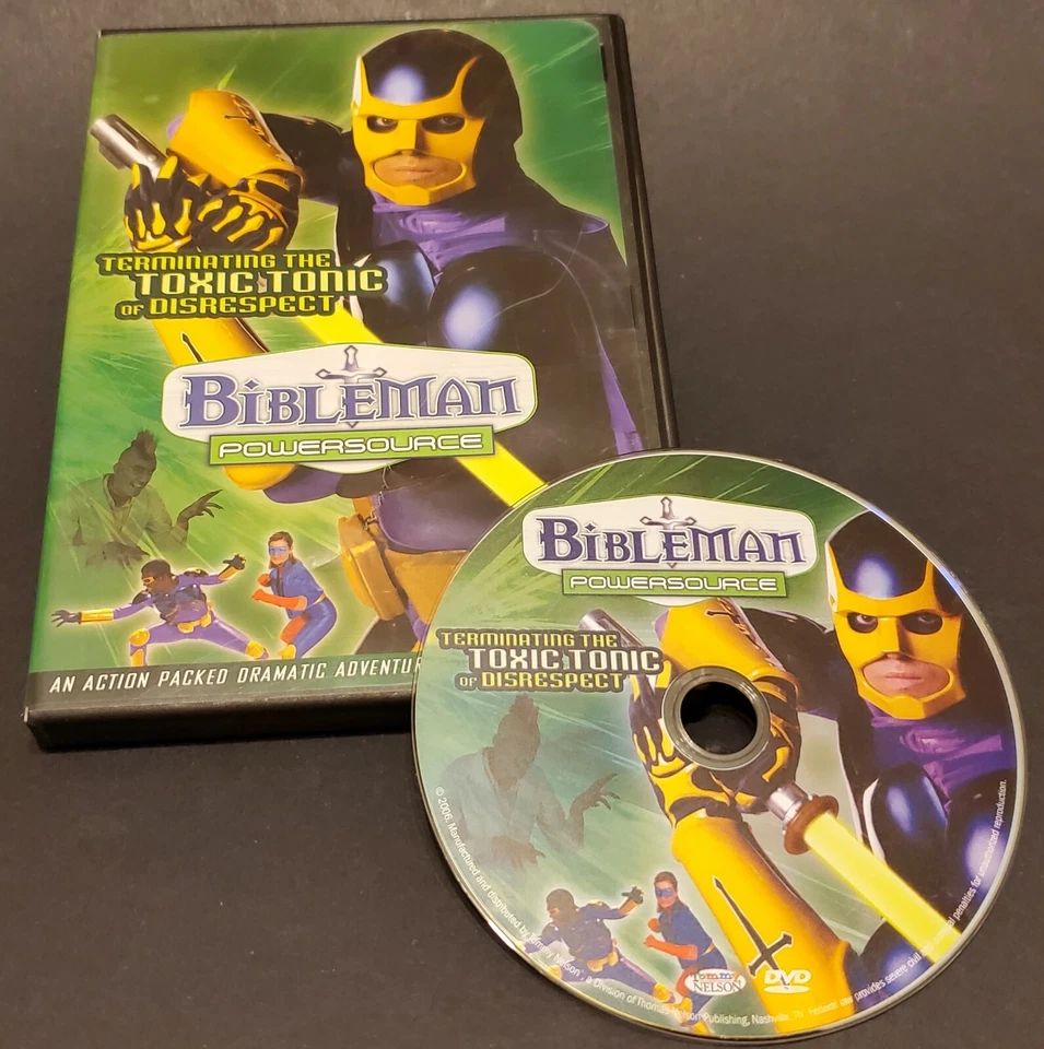 Bibleman Powersource: Terminating the Toxic Tonic of Disrespect (DVD, 2006) - Image 1 of 1