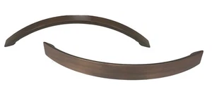 Handle Pull Modern Flat Arch Kitchen/Bath Cabinet Hardware Brushed Bronze KPT - Picture 1 of 5